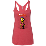 T-Shirts Vintage Red / X-Small Nobody Likes Him Women's Triblend Racerback Tank