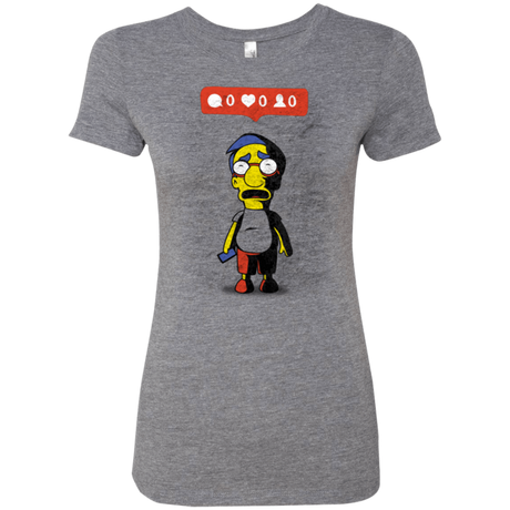 T-Shirts Premium Heather / S Nobody Likes Him Women's Triblend T-Shirt