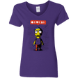 T-Shirts Purple / S Nobody Likes Him Women's V-Neck T-Shirt