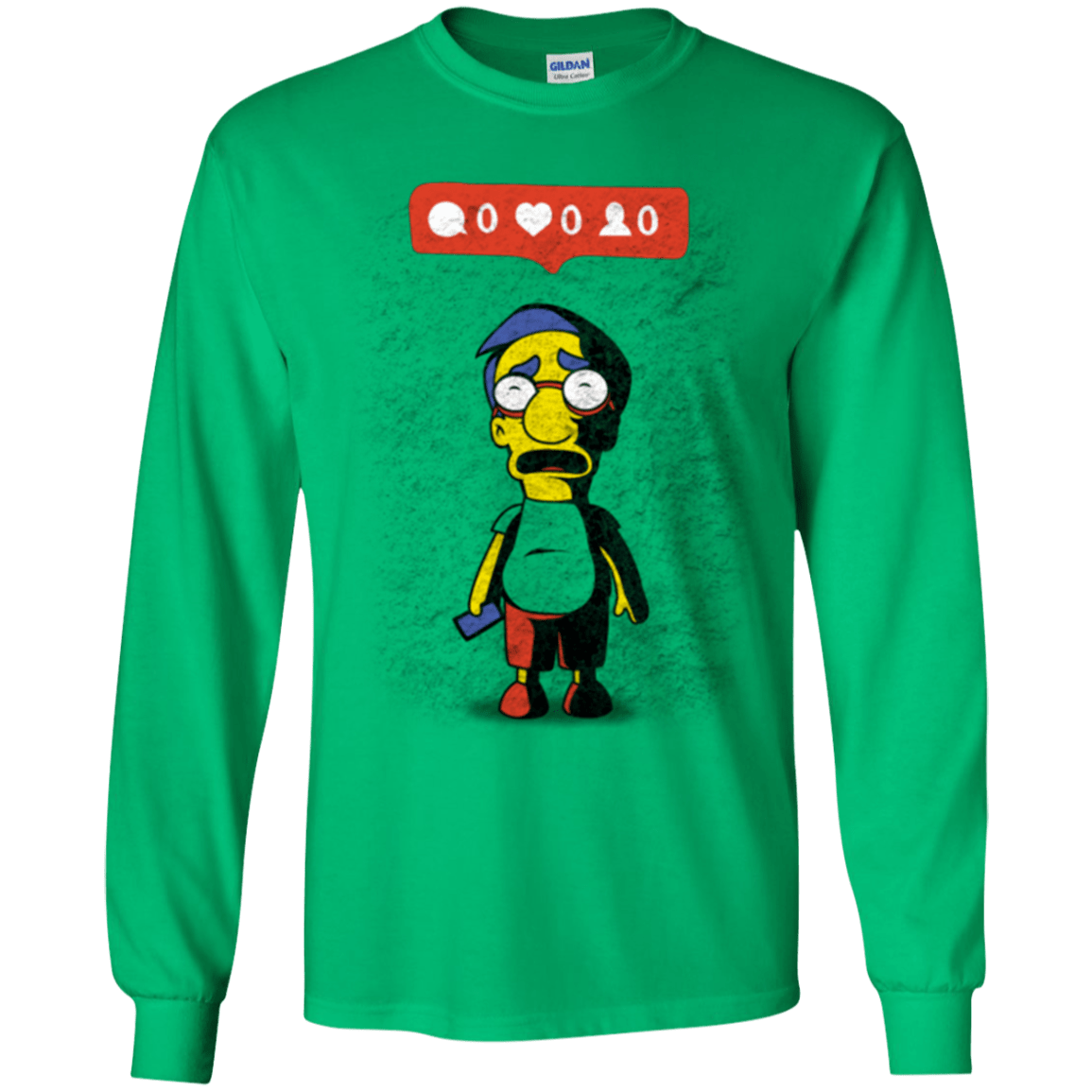 T-Shirts Irish Green / YS Nobody Likes Him Youth Long Sleeve T-Shirt