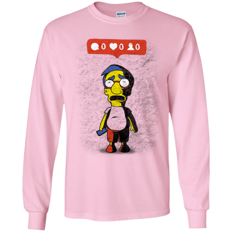 T-Shirts Light Pink / YS Nobody Likes Him Youth Long Sleeve T-Shirt