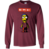 T-Shirts Maroon / YS Nobody Likes Him Youth Long Sleeve T-Shirt