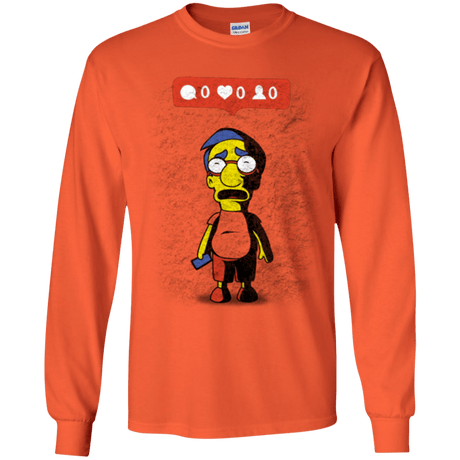 T-Shirts Orange / YS Nobody Likes Him Youth Long Sleeve T-Shirt