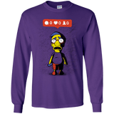 T-Shirts Purple / YS Nobody Likes Him Youth Long Sleeve T-Shirt