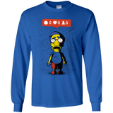 T-Shirts Royal / YS Nobody Likes Him Youth Long Sleeve T-Shirt