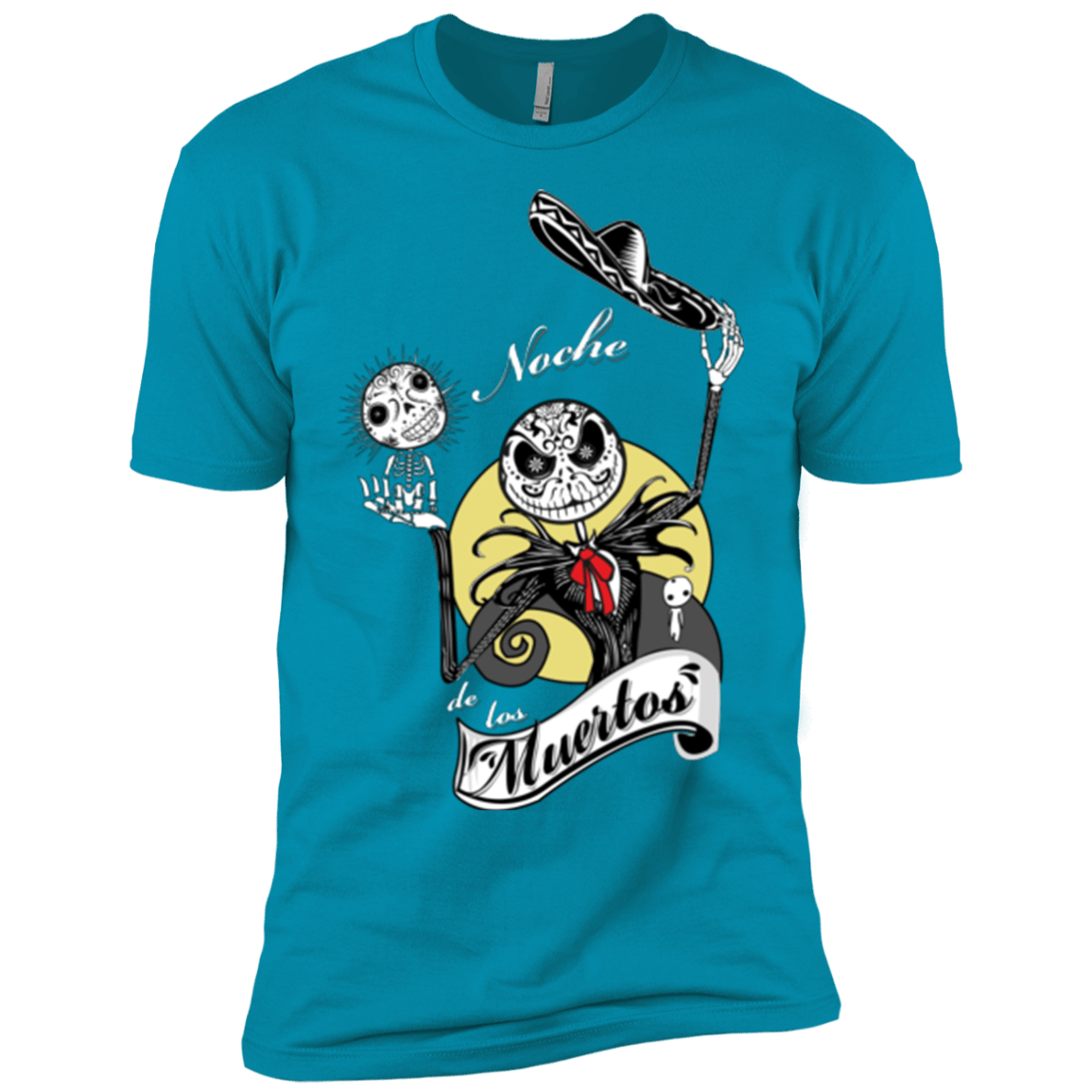 T-Shirts Turquoise / YXS Noche de los Muertos Boys Premium T-Shirt