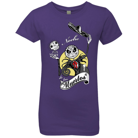 T-Shirts Purple Rush / YXS Noche de los Muertos Girls Premium T-Shirt