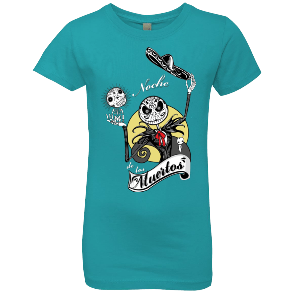 T-Shirts Tahiti Blue / YXS Noche de los Muertos Girls Premium T-Shirt