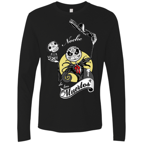 T-Shirts Black / Small Noche de los Muertos Men's Premium Long Sleeve