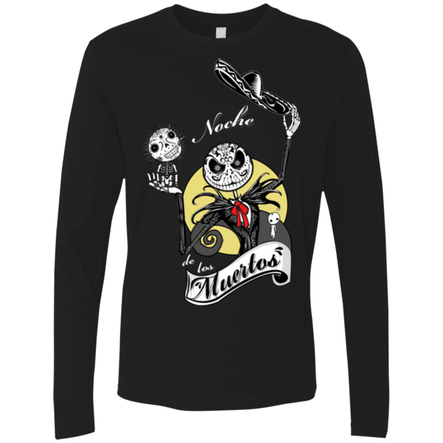 T-Shirts Black / Small Noche de los Muertos Men's Premium Long Sleeve