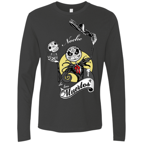 T-Shirts Heavy Metal / Small Noche de los Muertos Men's Premium Long Sleeve