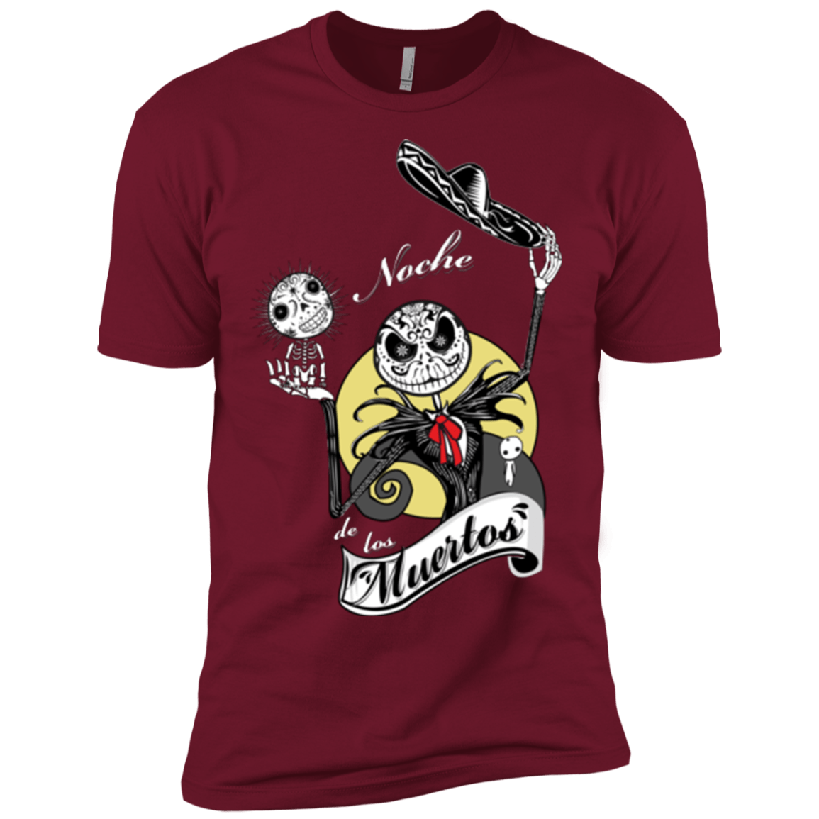 T-Shirts Cardinal / X-Small Noche de los Muertos Men's Premium T-Shirt