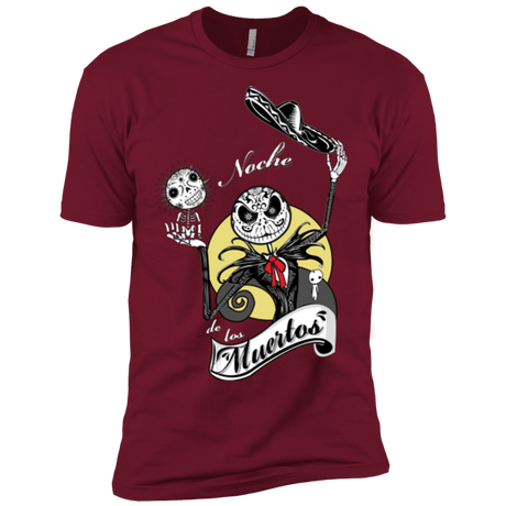 T-Shirts Cardinal / X-Small Noche de los Muertos Men's Premium T-Shirt