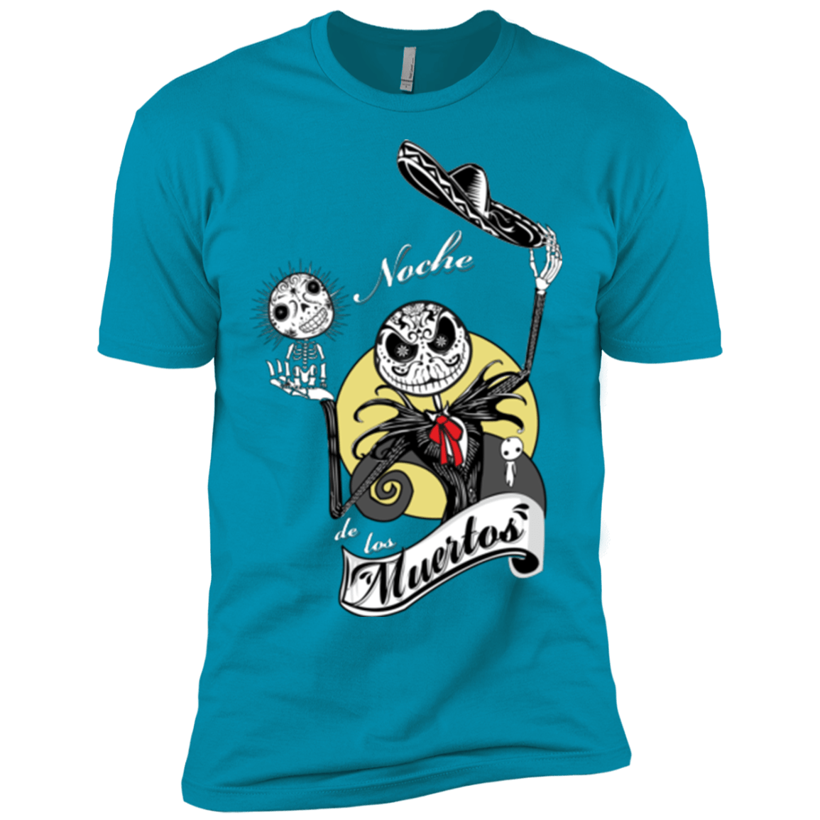 T-Shirts Turquoise / X-Small Noche de los Muertos Men's Premium T-Shirt
