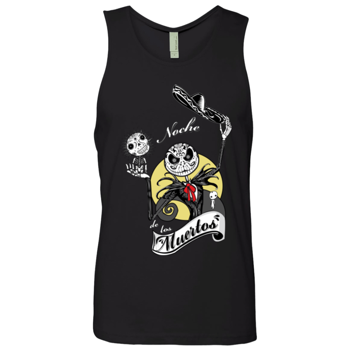 T-Shirts Black / Small Noche de los Muertos Men's Premium Tank Top