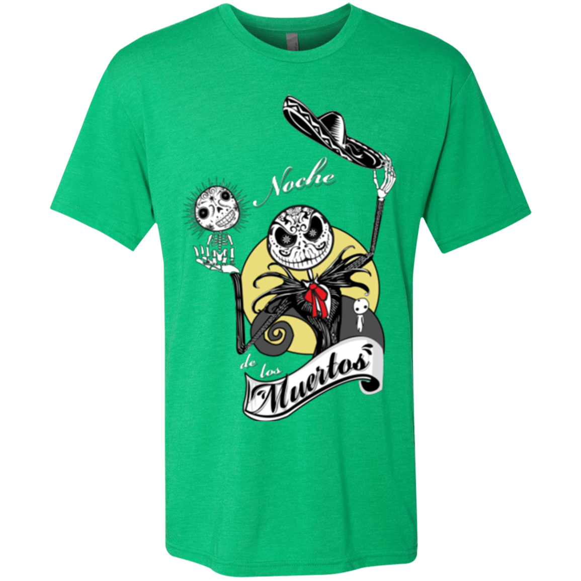 T-Shirts Envy / Small Noche de los Muertos Men's Triblend T-Shirt