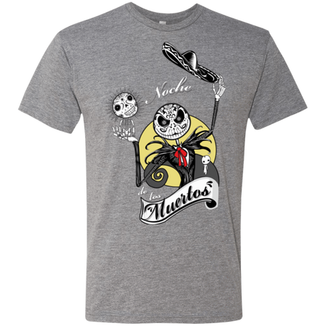 T-Shirts Premium Heather / Small Noche de los Muertos Men's Triblend T-Shirt