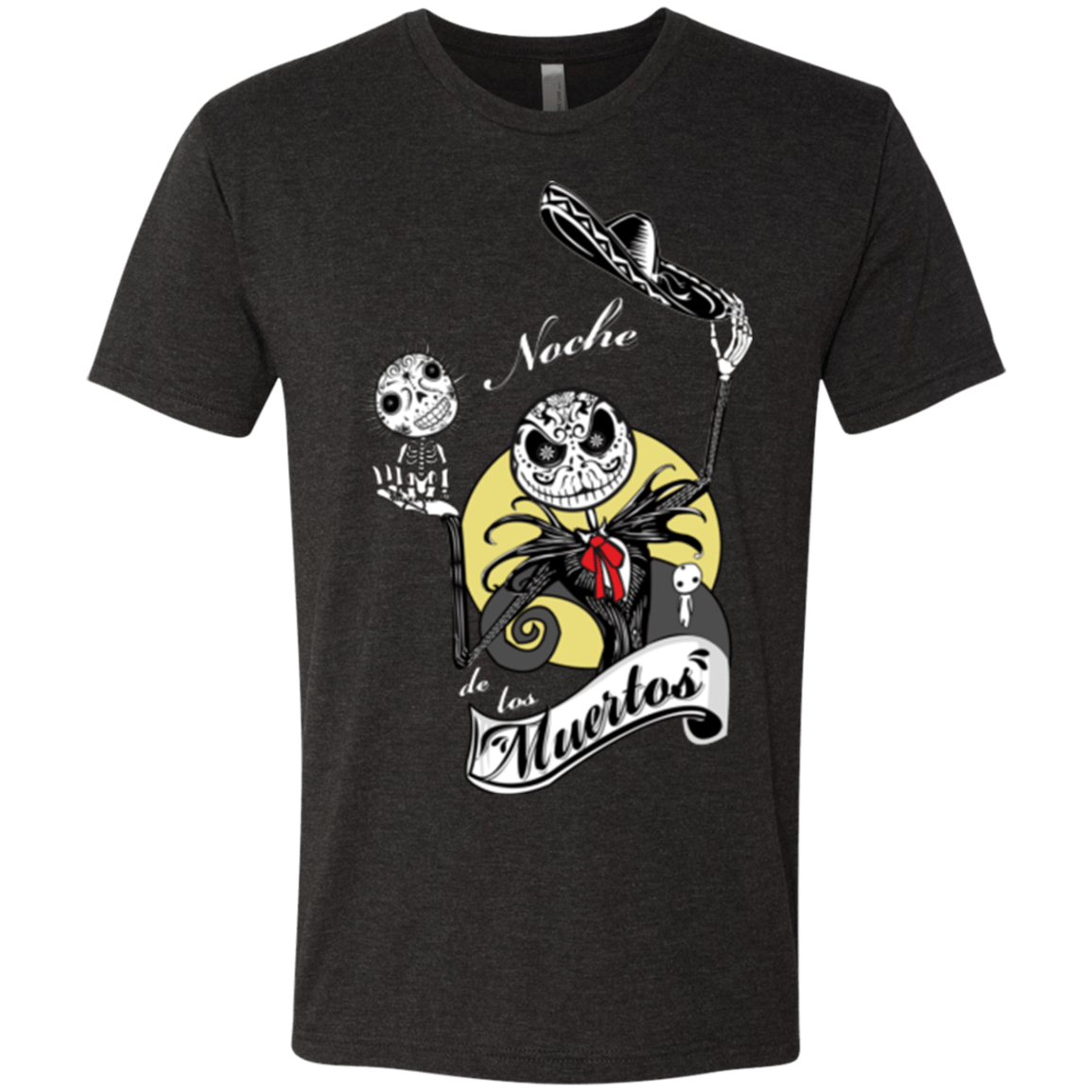 T-Shirts Vintage Black / Small Noche de los Muertos Men's Triblend T-Shirt