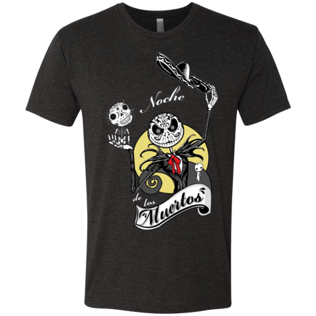 T-Shirts Vintage Black / Small Noche de los Muertos Men's Triblend T-Shirt