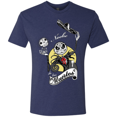 T-Shirts Vintage Navy / Small Noche de los Muertos Men's Triblend T-Shirt