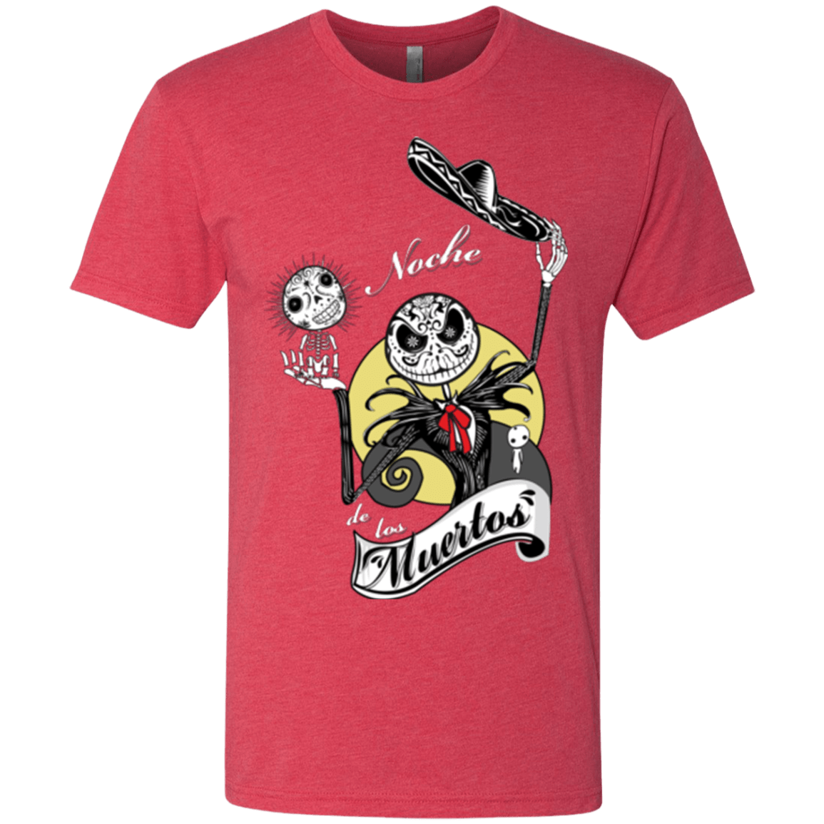 T-Shirts Vintage Red / Small Noche de los Muertos Men's Triblend T-Shirt