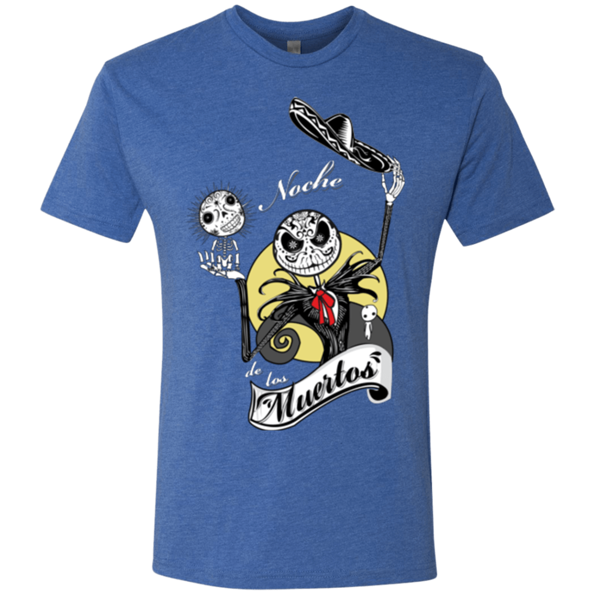 T-Shirts Vintage Royal / Small Noche de los Muertos Men's Triblend T-Shirt