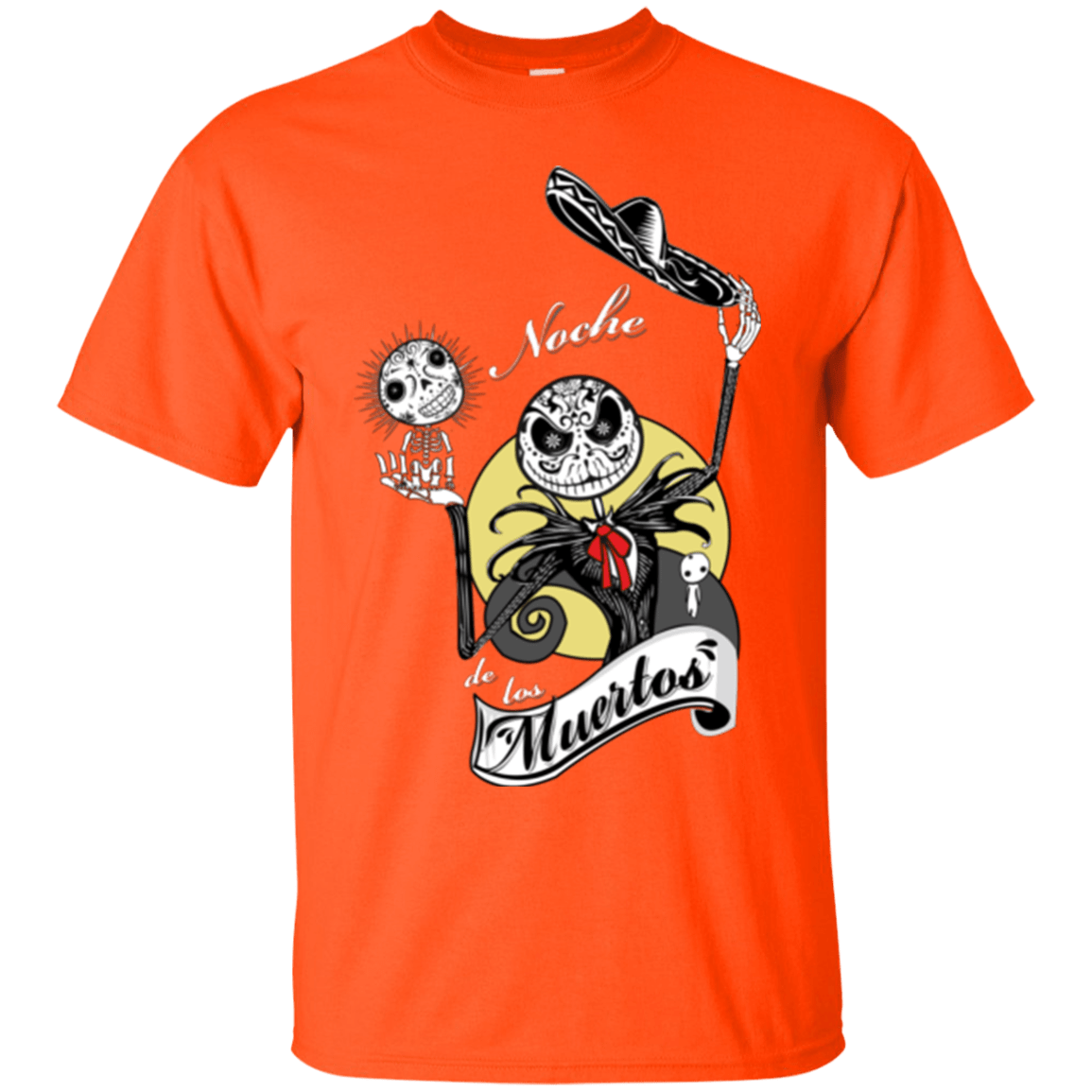 T-Shirts Orange / Small Noche de los Muertos T-Shirt