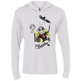 T-Shirts Heather White / X-Small Noche de los Muertos Triblend Long Sleeve Hoodie Tee