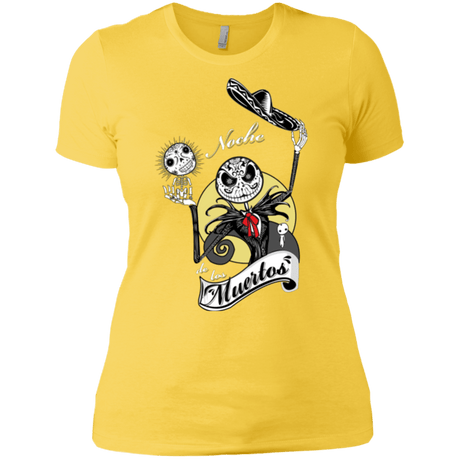 T-Shirts Vibrant Yellow / X-Small Noche de los Muertos Women's Premium T-Shirt