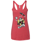 T-Shirts Vintage Red / X-Small Noche de los Muertos Women's Triblend Racerback Tank