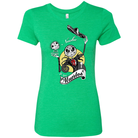 T-Shirts Envy / Small Noche de los Muertos Women's Triblend T-Shirt
