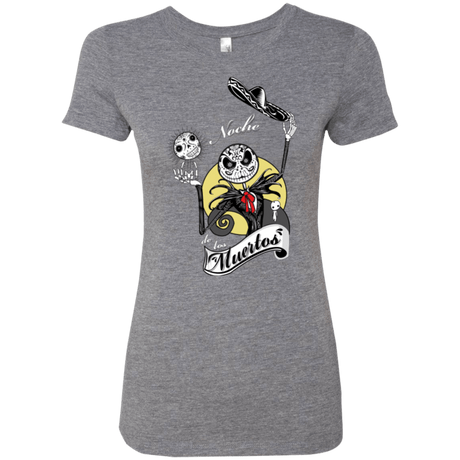 T-Shirts Premium Heather / Small Noche de los Muertos Women's Triblend T-Shirt