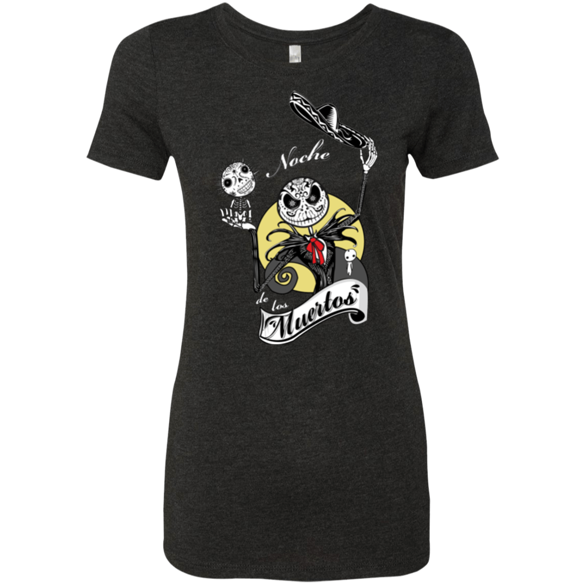T-Shirts Vintage Black / Small Noche de los Muertos Women's Triblend T-Shirt