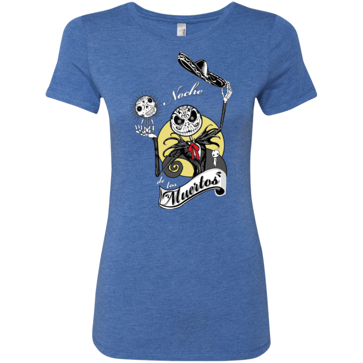 T-Shirts Vintage Royal / Small Noche de los Muertos Women's Triblend T-Shirt