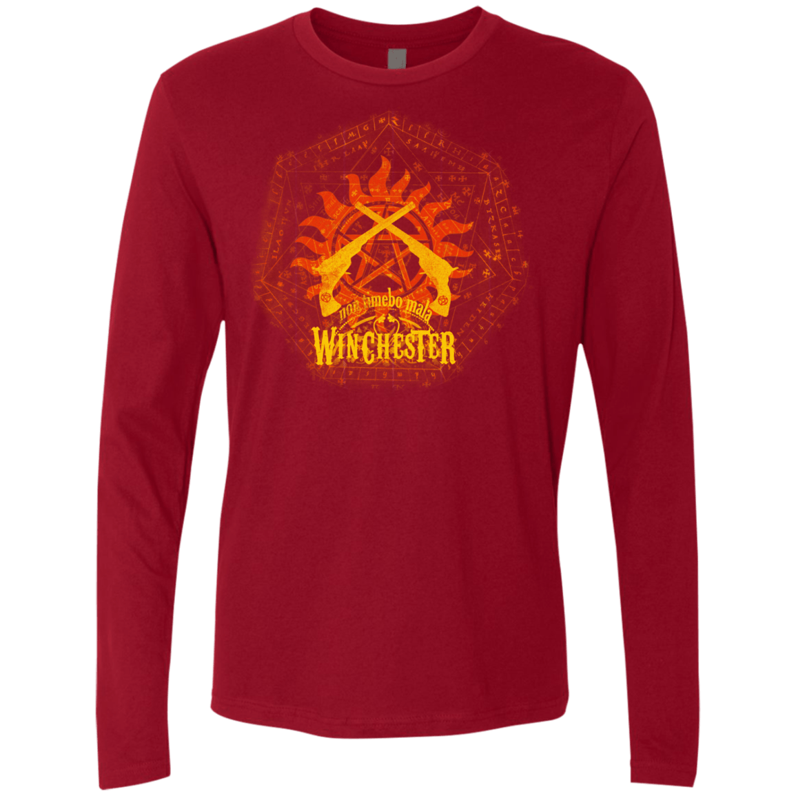 Non Timebo Mala Men's Premium Long Sleeve