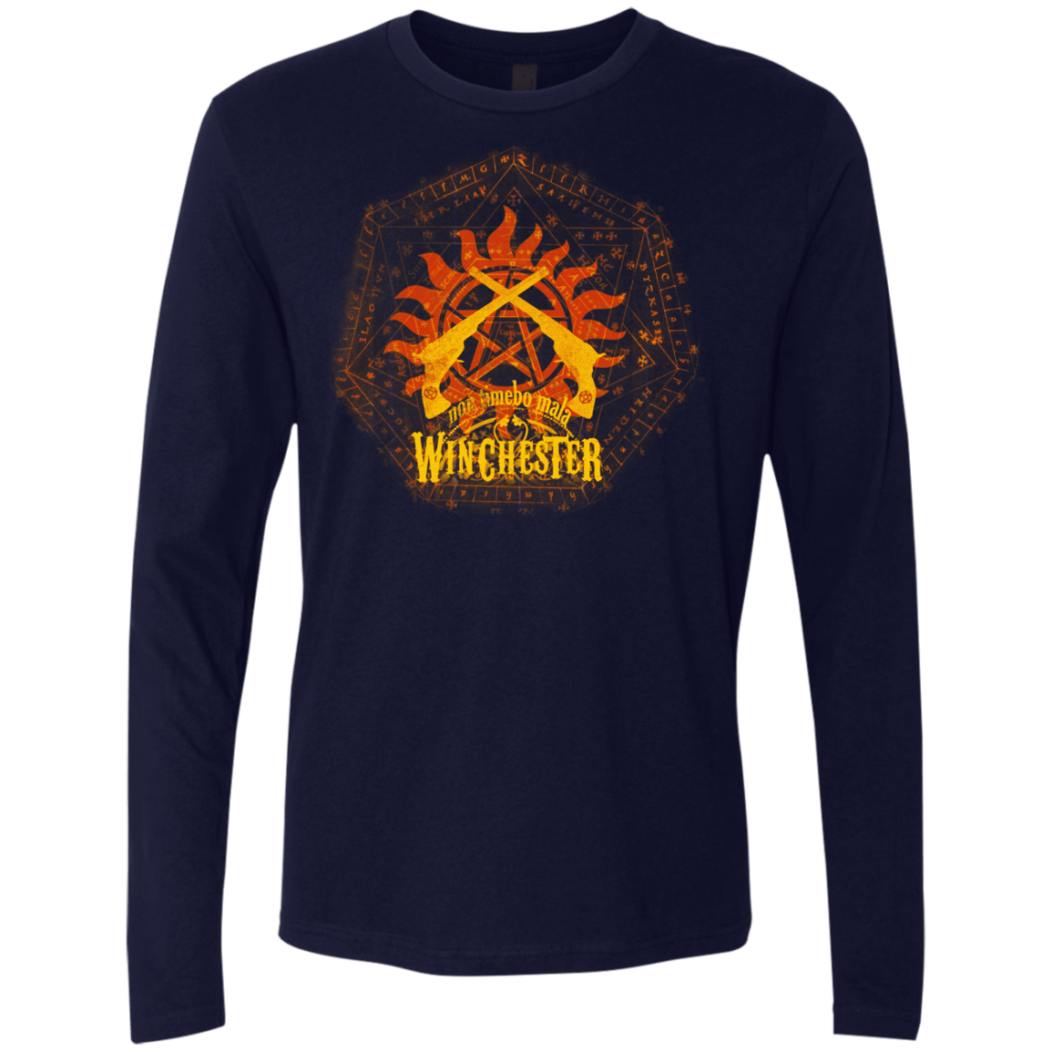 Non Timebo Mala Men's Premium Long Sleeve