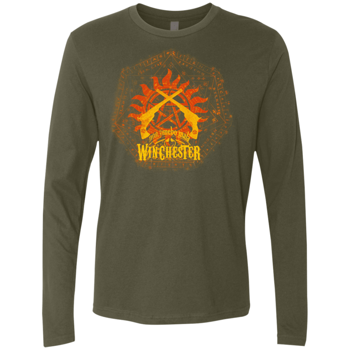 Non Timebo Mala Men's Premium Long Sleeve