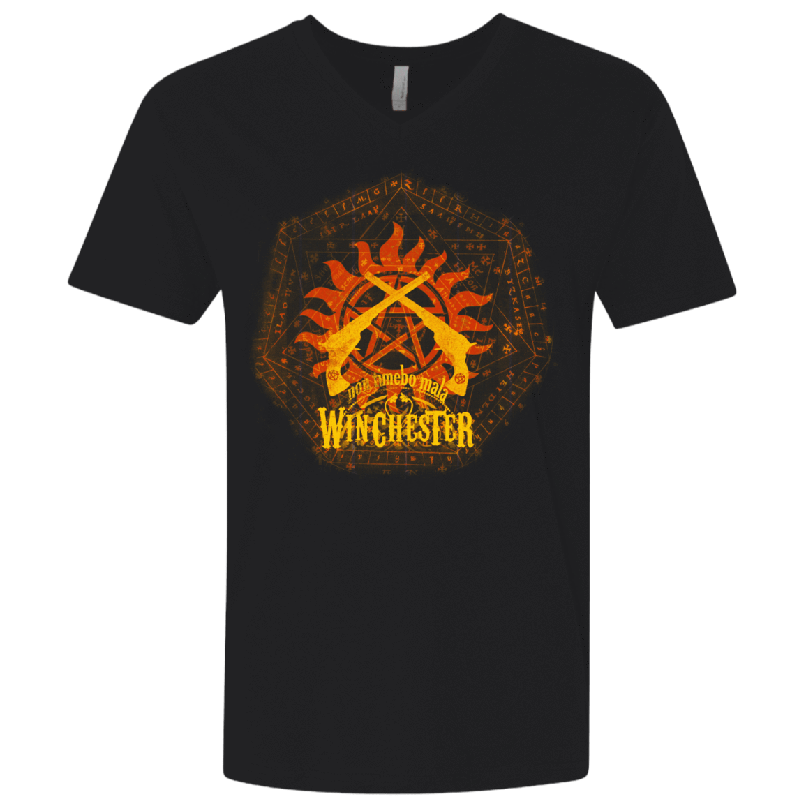 T-Shirts Black / X-Small Non Timebo Mala Men's Premium V-Neck
