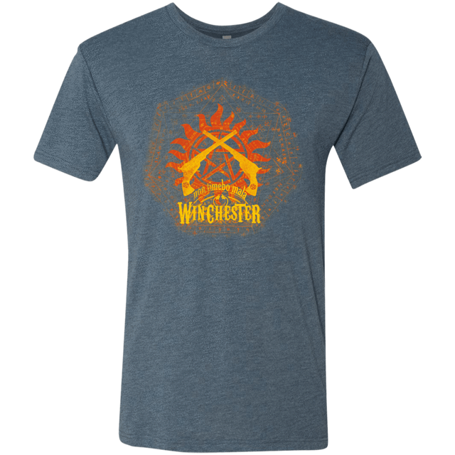 T-Shirts Indigo / S Non Timebo Mala Men's Triblend T-Shirt