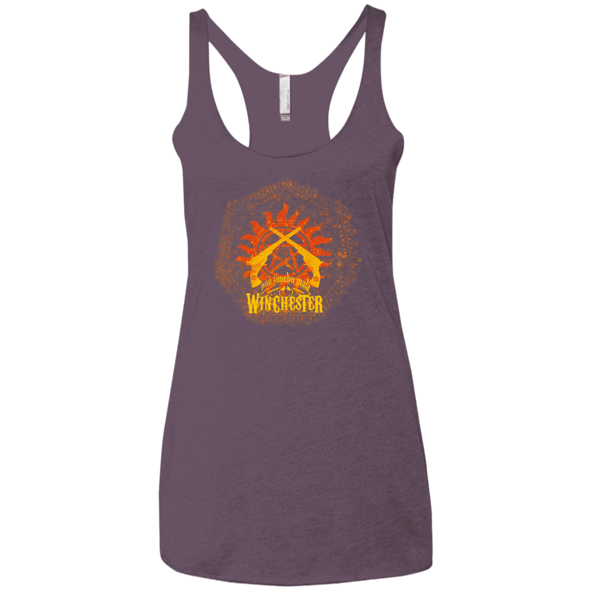 Non Timebo Mala Women's Triblend Racerback Tank