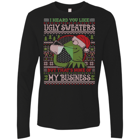 T-Shirts Black / Small None Business Men's Premium Long Sleeve