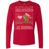 T-Shirts Red / Small None Business Men's Premium Long Sleeve