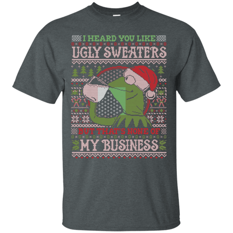 T-Shirts Dark Heather / Small None Business T-Shirt