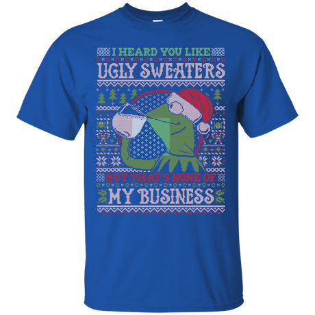 T-Shirts Royal / Small None Business T-Shirt