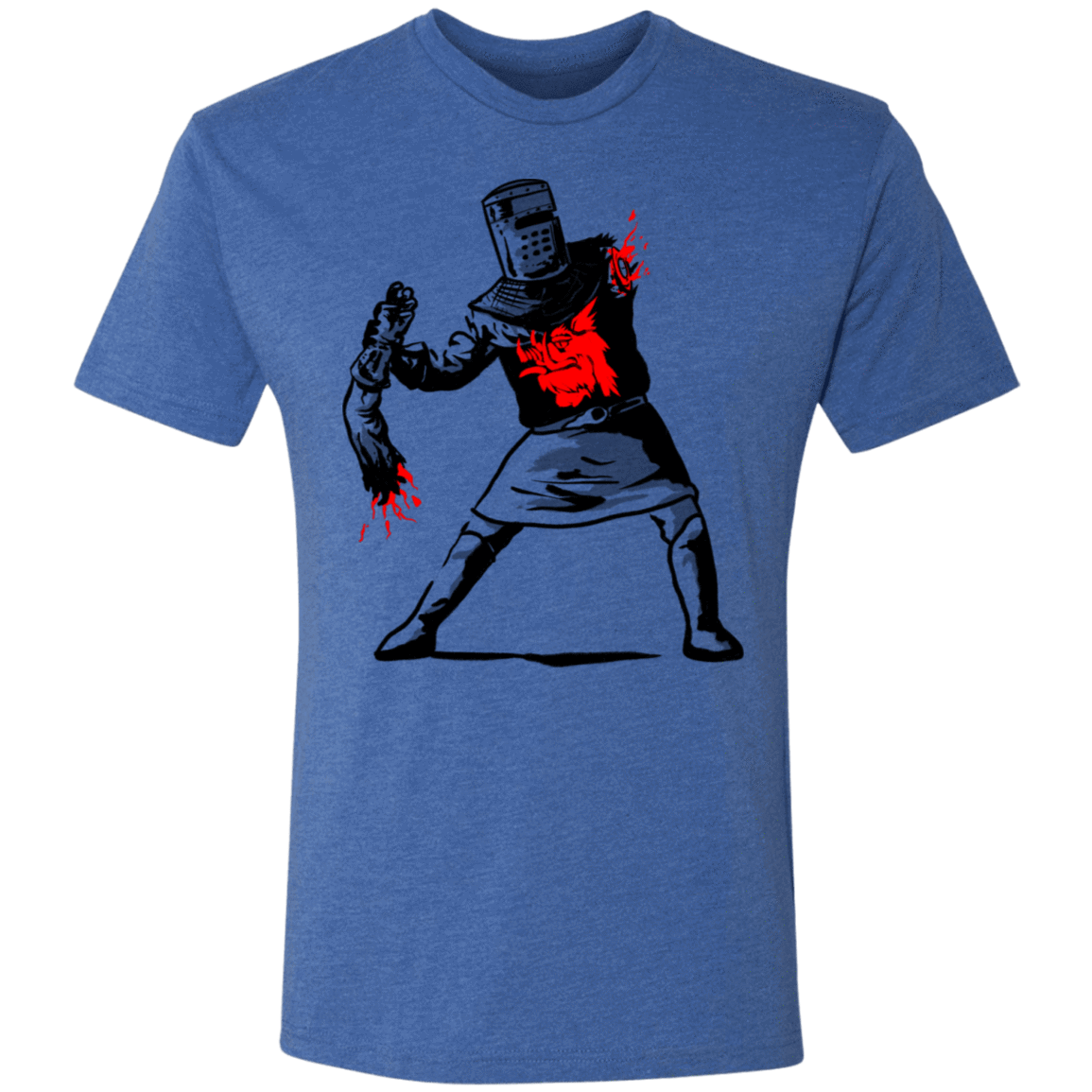 T-Shirts Vintage Royal / S None Shall Pass Men's Triblend T-Shirt