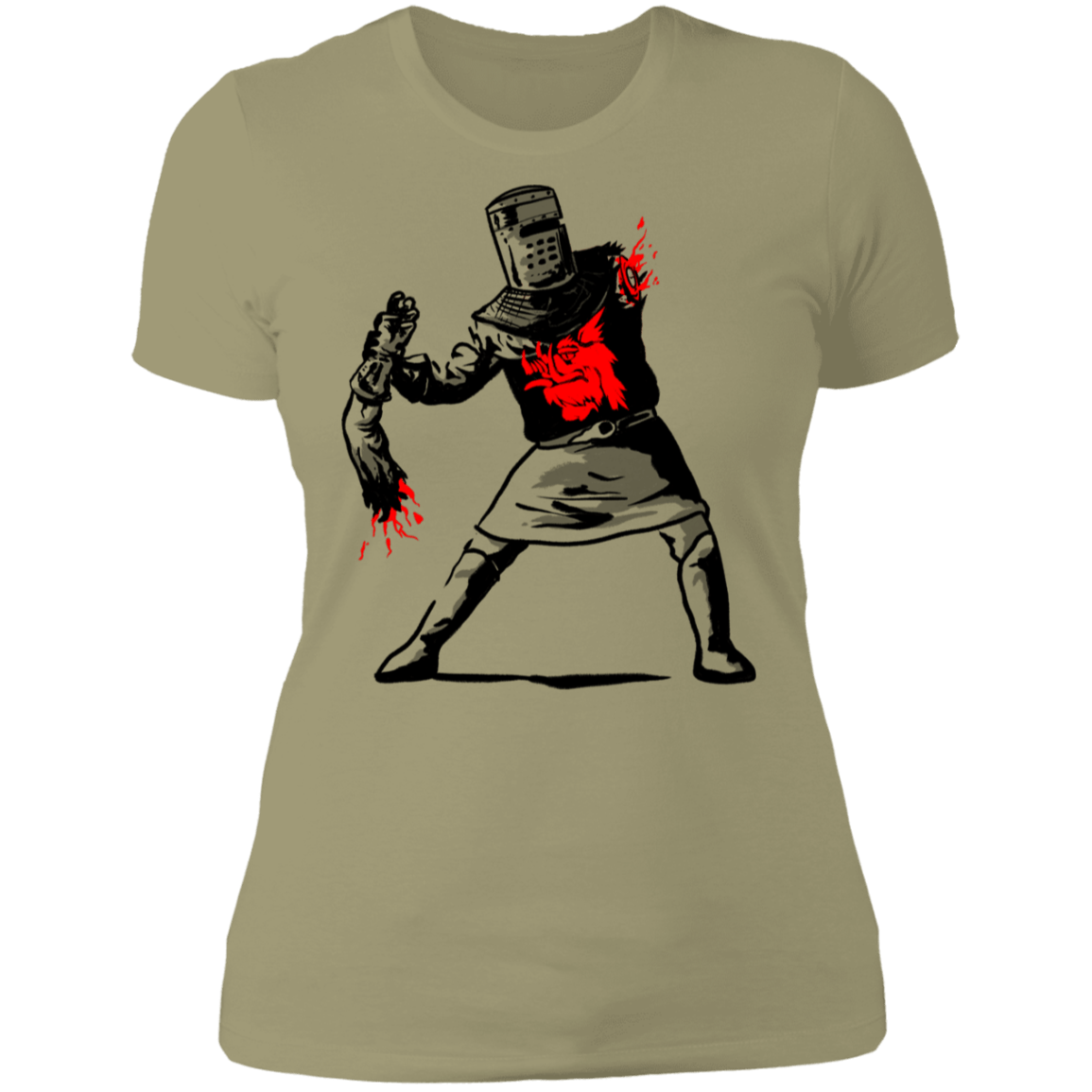 T-Shirts Light Olive / S None Shall Pass Women's Premium T-Shirt