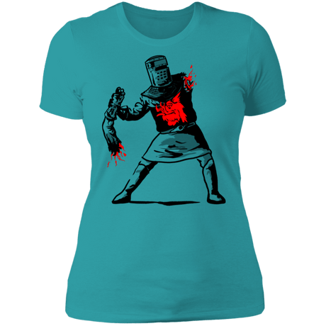 T-Shirts Tahiti Blue / S None Shall Pass Women's Premium T-Shirt