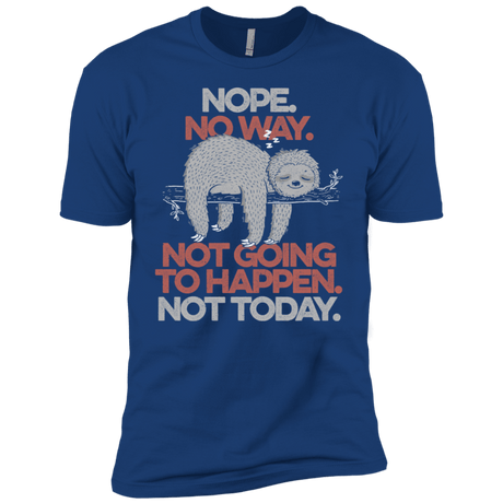 T-Shirts Royal / YXS Nope No Way Boys Premium T-Shirt