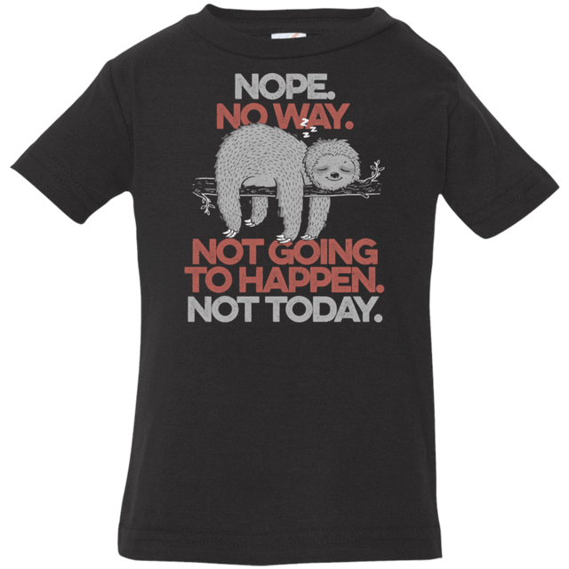 T-Shirts Black / 6 Months Nope No Way Infant Premium T-Shirt