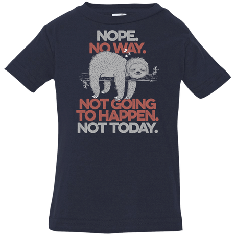 T-Shirts Navy / 6 Months Nope No Way Infant Premium T-Shirt